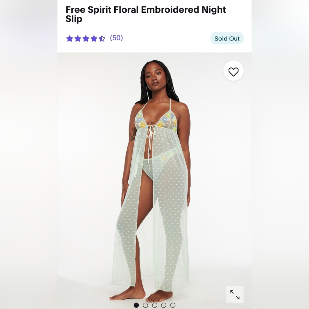 NWT SavageXFenty Lingerie set